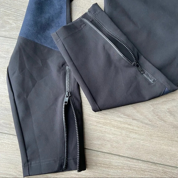 GAP Sculpt  Faux Suede Sleek Zipper Ankle Leggings - Picture 14 of 16